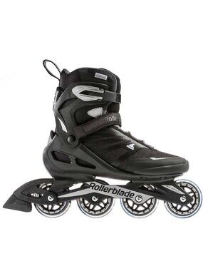 Rollerblade Mens Zetrablade Inline Skates Black size 8